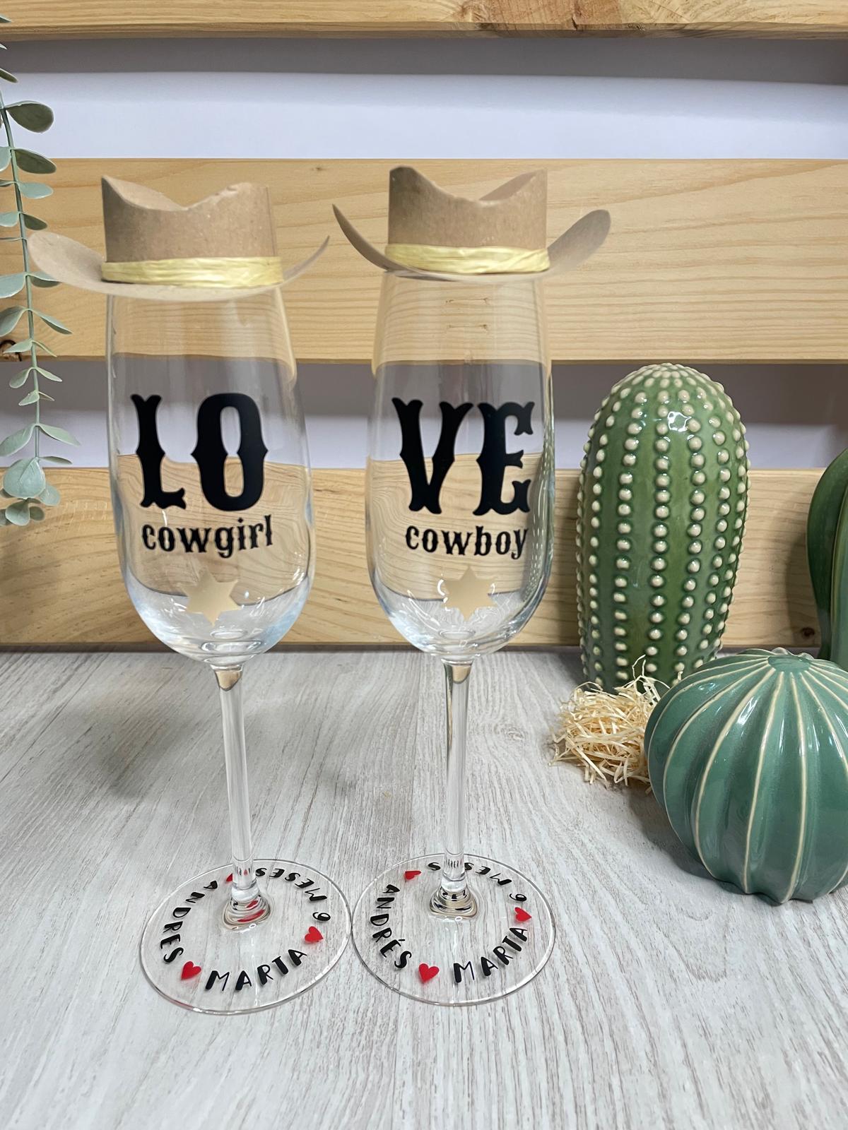 DOS copas de cava (Texas Hold 'Em)